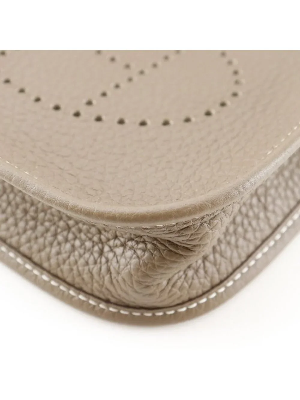 Hermes Evelyne TPM Taurillon Clemence Brown Shoulder Bag